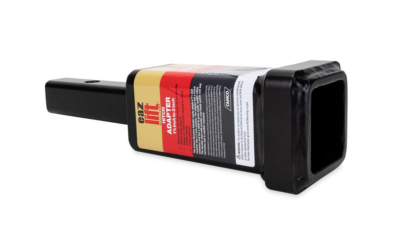 Eaz-Lift Hitch Receiver Adapter - Easily Adapts a 1 Â¼" Receiver to a 2" Receiver | 6" Extension, 3,500 lb. Capacity (GTWR) | Durable Rust and Corrosion Resistant Steel - (48471) - Image 2